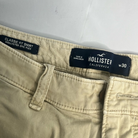 Hollister men’s khaki shorts size 30Wset of four pairs - Picture 9 of 10